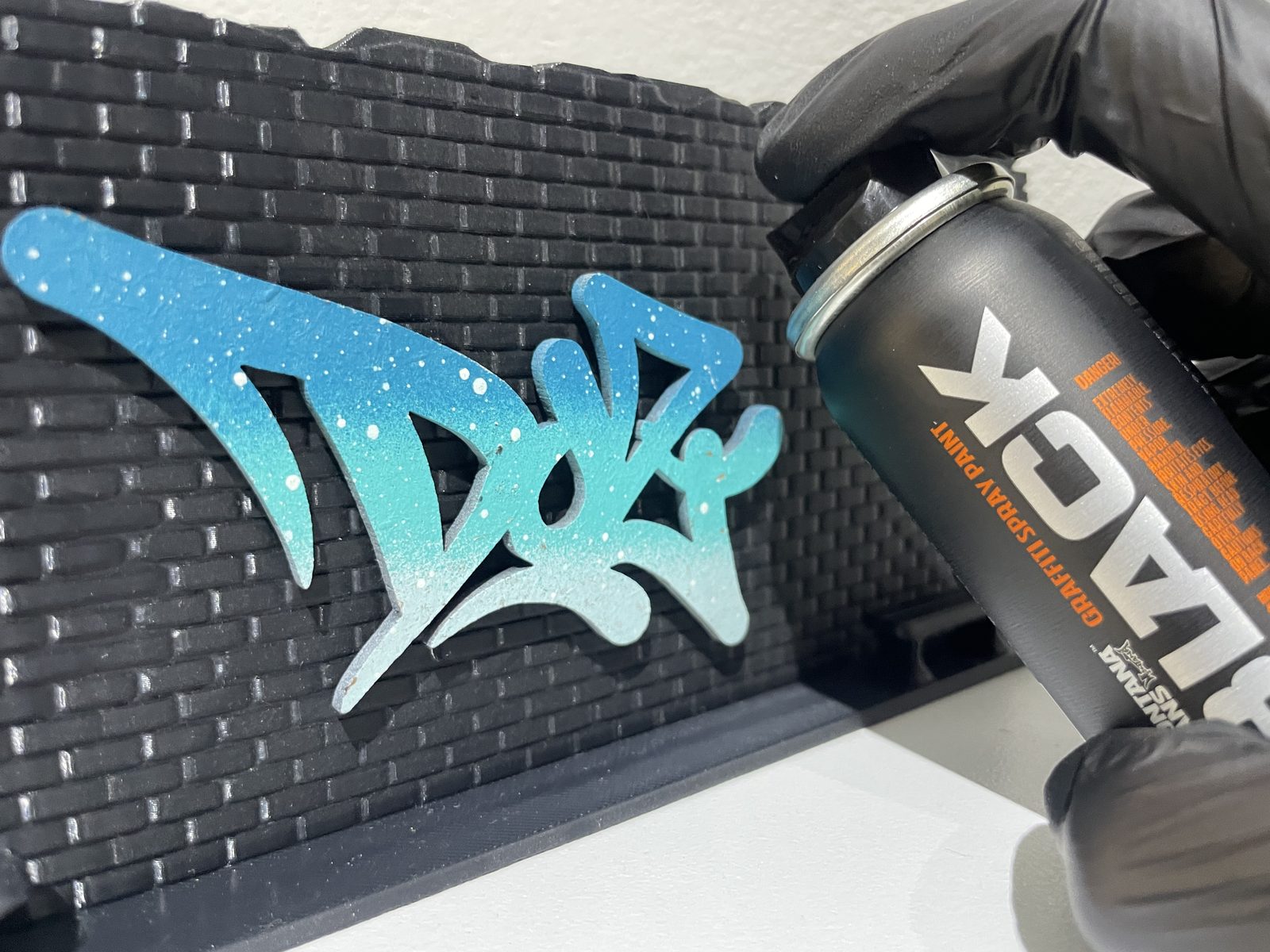 Mini Duvar — 3D Baskı Graffiti Objesi