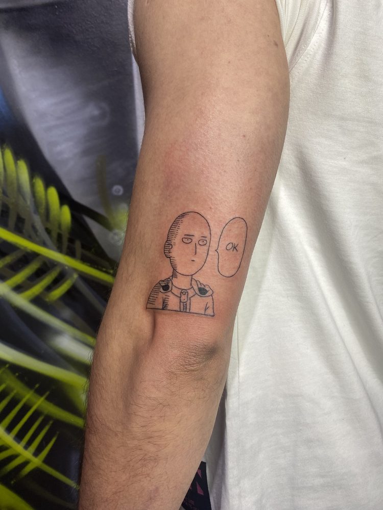 One Punch Man — Elephant Shop tattoo